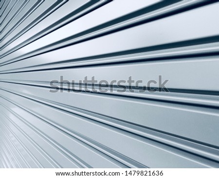 Oblique Line wall silver background