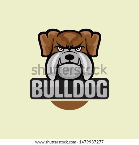 bulldog animal logo vector art awesome inspiration