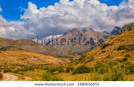 Aladaglar panorama, Demirkazik mount, Taurus Mountains
