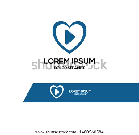 Love media logo eps 10