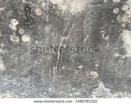 Dirty grunge dark cement wall texture background
