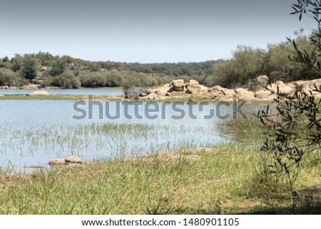 portugal alentejo river embankment lake banks environment