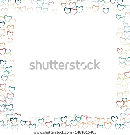 Heart wallpaper which consists of isolated elements. Modern style with beautiful elements in heart wallpaper. Can be used as print, wallpaper, cards, valentine cards, banner, background and etc.