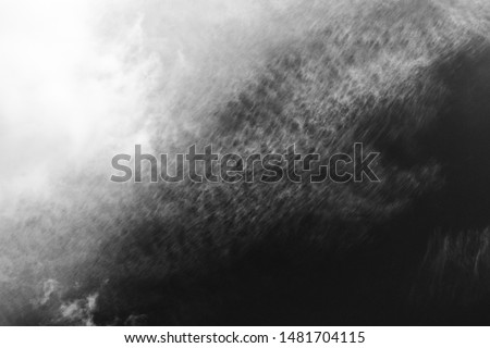 Black and white sky background texture clouds meditative essence