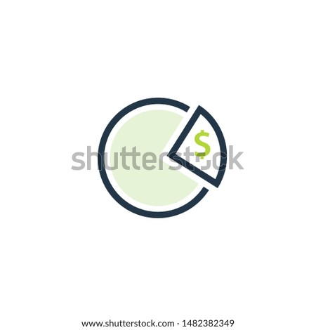 Structure costs icon. Clipart image isolated on white background