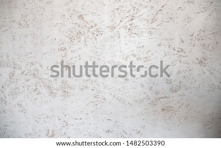 Whitewashed OSB board. Full frame background texture.