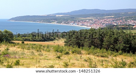 Panorama of nature in Bulgaria