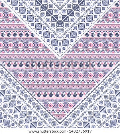 Indian rug tribal ornament pattern. Aztec towel, yoga mat. Vector Henna tattoo style. Can be used for textile, greeting business card background, phone case print