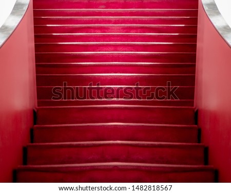red carpet on high stair, success meaning