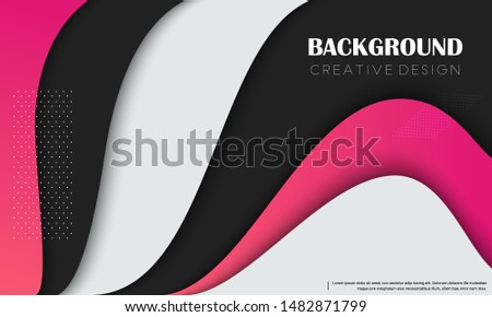 stock vector geometric coloful backround. Trendy gradient shapes composition. Eps10 vector.