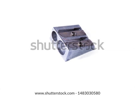 pencil sharpener isolated on white