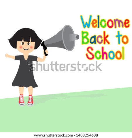 Welcome Back to School - Girl