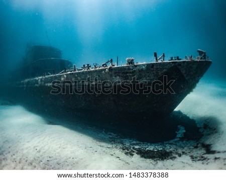 The P31 ship wreck in malta