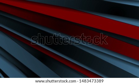 Dark blue and red stripes abstract background