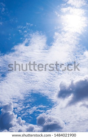 Clouds in the Blue Sky