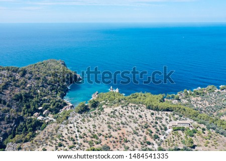Deià Mallorca, Mediterranean Sea, Coast, Deià, little town, Coast picture, Deià, Celebrities village