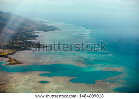 Coral reef at Moloka‘i in Hawaii.