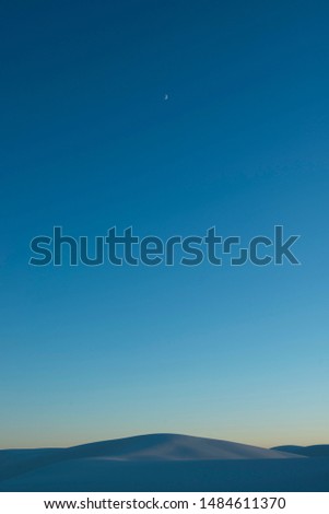 daylight scenery of white desert in White sands national monument