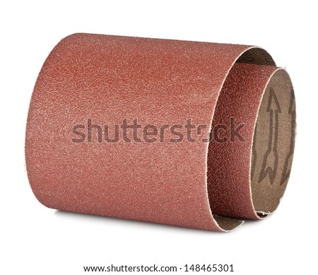 brown sandpaper for your woodwork Royalty-Free Stock Photo #148465301