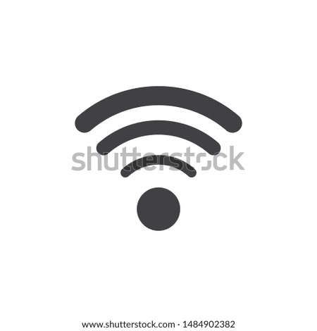 signal wi-fi illustration design template
