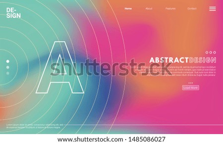 Colorful background. Abstract fluid dynamic shapes. Liquid colors on black background. Modern template for poster or banner. Colorful background. Abstract fluid