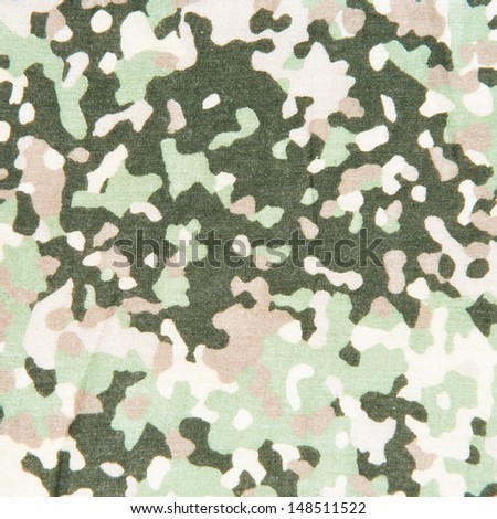 Painted military green fabric. Abstract background 