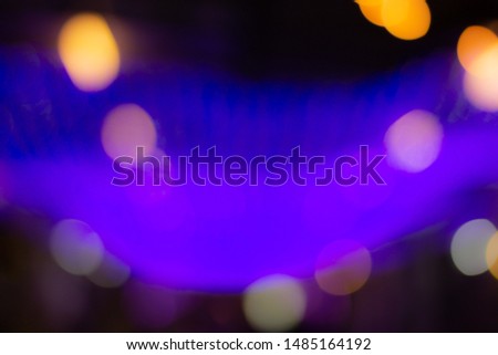 Purple bokeh abstract background, Beautiful light at night time
