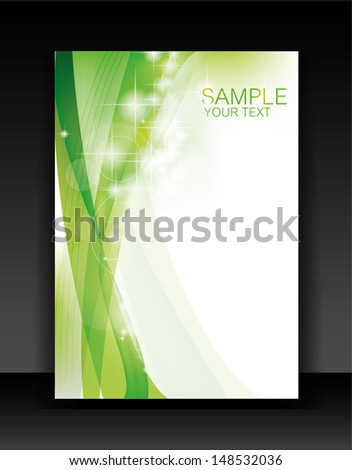 bright abstract background - vector illustration