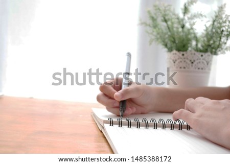 Business woman Manager checking and signing applicant filling documents reports papers company application form or registering claim on desk office.