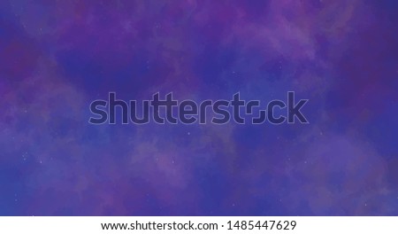 Galaxy watercolor background for your design, watercolor background concept, vector.
