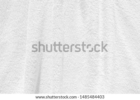 white fabric cotton wrinkled texture for background.