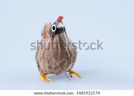 Handmade chicken toy, miniature chicken 
