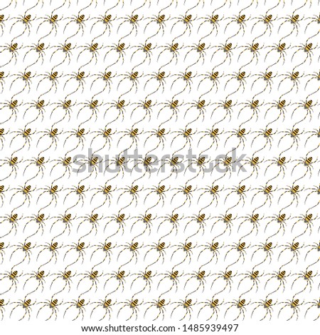spider pattern background material vector image