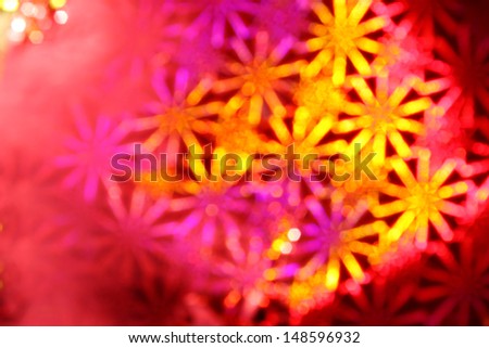 defocused abstract lights background