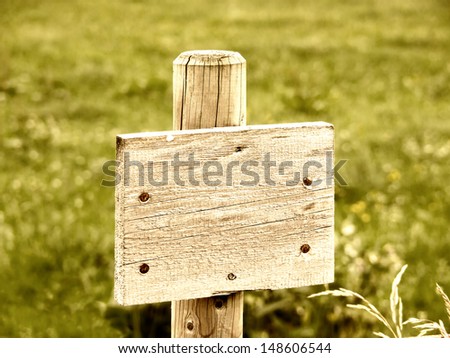 wooden plate sign 9