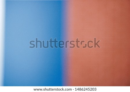 Defocused Color of  blue and orange as a  background image