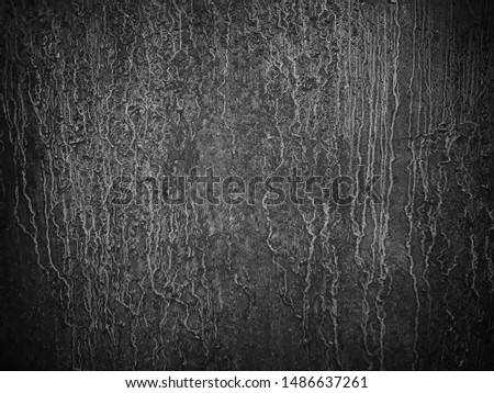 Abstract defocused black cement background. Grunge wall background