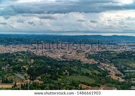 view of the Florence city