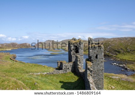Three headed Castle west Cork Ireland Royalty-Free Stock Photo #1486809164