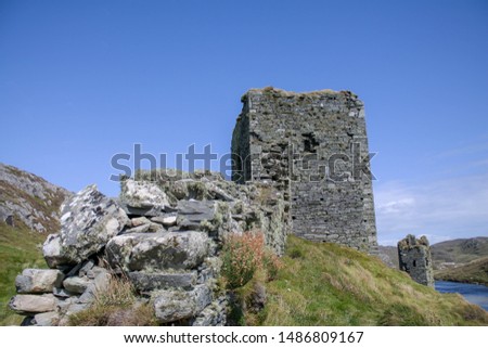 Three headed Castle west Cork Ireland