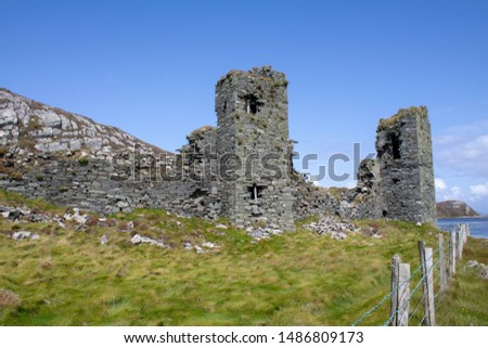 Three headed Castle west Cork Ireland
