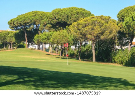 precious golf course at Caraya Huelva Spain 