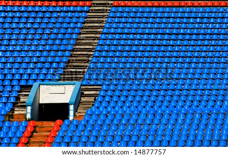 empty sport stadium background