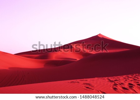 Sahara desert texture. Can be used as background and texture. Morocco.