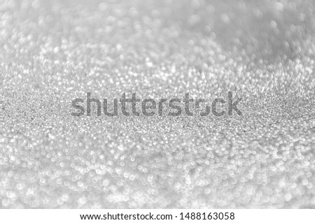 Abstract Bokeh Silver Background for Design 