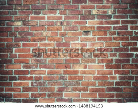 Vintage brick wall texture background