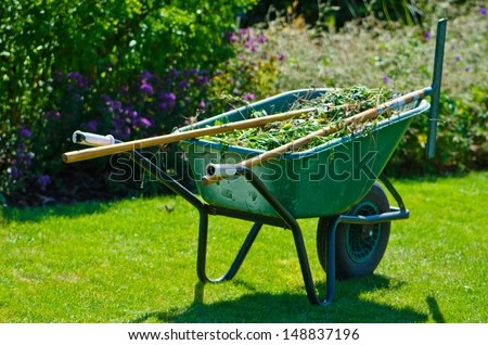 clean garden Royalty-Free Stock Photo #148837196