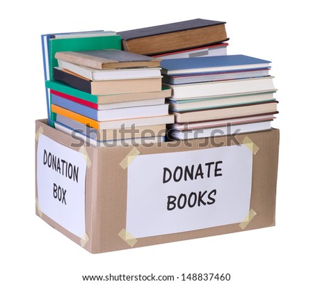 Books donation box