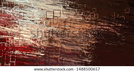 Poster oil painting element. 2d illustration. Texture backdrop form. Creative chaos structure mix matrix material creation bitmap figures. Acrylic vivid variety.