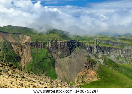 The natural scenery of changbai mountain